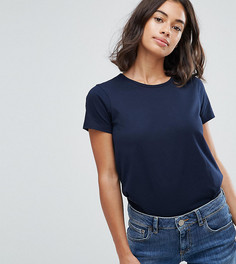Футболка с круглым вырезом ASOS PETITE The Ultimate - Темно-синий