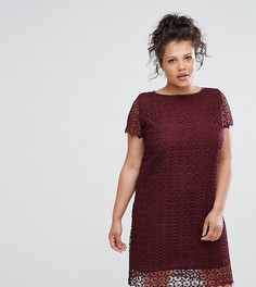 Кружевное платье Elvi - Красный