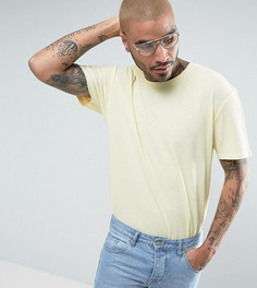 Желтая oверсайз-футболка из вафельного трикотажа Puma эксклюзивно для ASOS - Желтый