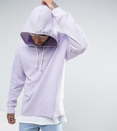 Оверсайз-худи фиолетового цвета из вафельного трикотажа Puma эксклюзивно для ASOS - Фиолетовый