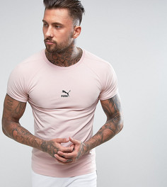 Розовая обтягивающая футболка Puma эксклюзивно для ASOS - Розовый