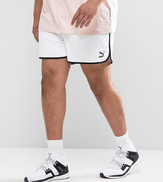 Белые сетчатые шорты в стиле ретро Puma PLUS эксклюзивно для ASOS - Белый