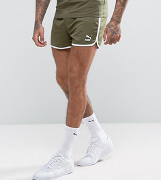 Зеленые сетчатые шорты в стиле ретро Puma эксклюзивно для ASOS - Зеленый