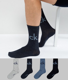 4 пары носков Calvin Klein - Мульти