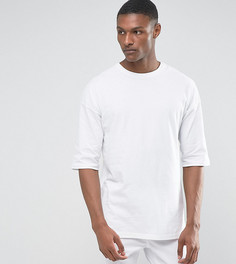 Белая свободная футболка ASOS TALL - Белый