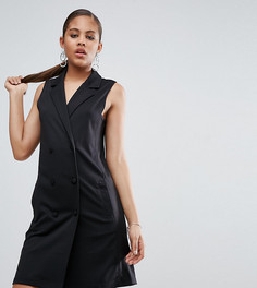 Платье мини без рукавов ASOS TALL - Черный
