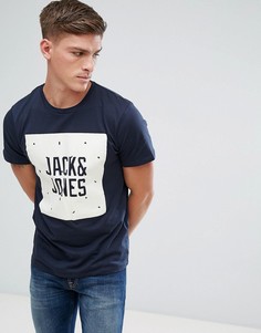 Футболка Jack and Jones - Темно-синий