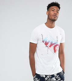 Футболка с принтом NYC ASOS TALL - Белый