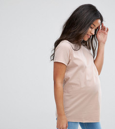 Топ с круглым вырезом ASOS Maternity - Розовый