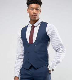 Супероблегающий жилет Noose &amp; Monkey TALL - Темно-синий