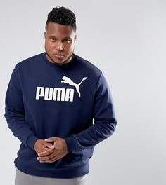 Темно-синий свитшот Puma PLUS ESS No.1 83825206 - Темно-синий