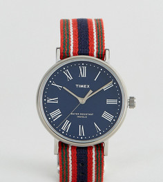Двусторонние часы с синим циферблатом Timex Fairfield Avenue эксклюзивно для ASOS - Мульти
