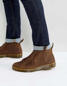 Ботинки с 6 парами люверсов Dr Martens - Коричневый