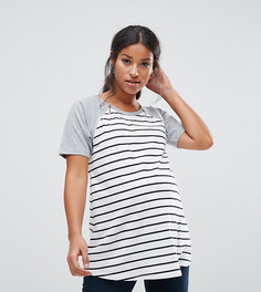 Футболка в полоску для кормящих мам ASOS Maternity - Мульти