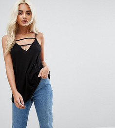 Топ на бретельках ASOS PETITE The Ultimate - Черный