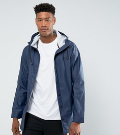 Темно-синяя непромокаемая куртка ASOS TALL - Темно-синий