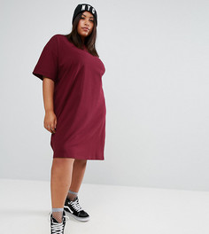 Платье-футболка ASOS CURVE Ultimate - Красный