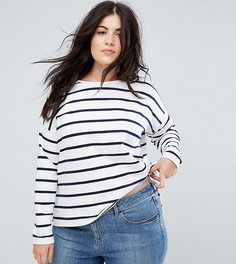 Футболка в полоску ASOS CURVE - Мульти