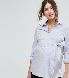 Рубашка с поясом Mamalicious - Белый Mama.Licious