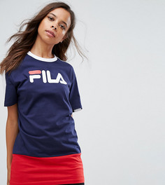 Длинная футболка колор блок Fila Petite - Мульти