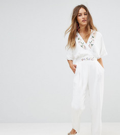 Комбинезон с цветочной отделкой Uttam Boutique petite - Белый