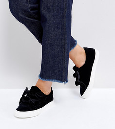 Кроссовки с бантиками ASOS DITZY - Черный