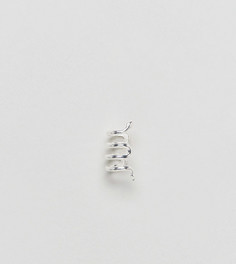 Серебряный кафф в виде змеи ASOS - Серебряный