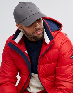 Серая бейсболка с логотипом Tommy Hilfiger - Серый