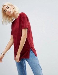 Футболка бойфренда ASOS Ultimate Easy - Красный
