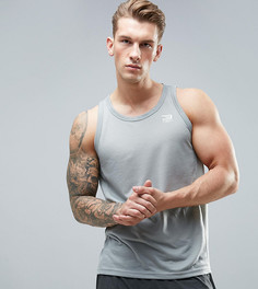 Майка с логотипом на груди Jack &amp; Jones - Серый