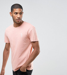 Футболка с вышивкой на груди Jack &amp; Jones Originals - Розовый