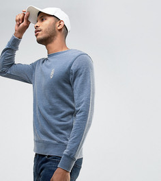 Свитшот с вышивкой на груди Jack &amp; Jones Originals - Синий