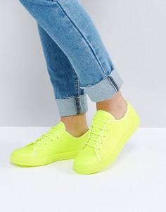 Кроссовки со шнуровкой ASOS DANGER - Желтый