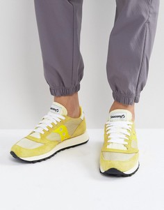 Желтые кроссовки Saucony Jazz Original Vintage S70368-2 - Желтый