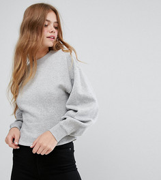 Свитшот с пышными рукавами Monki - Серый