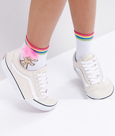 Носки с полосками ASOS Troll - Белый