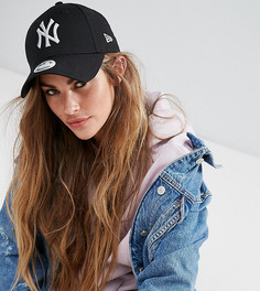 Эксклюзивная кепка New Era 9Forty Silver NY - Черный