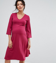 Свободное платье Bluebelle Maternity - Красный