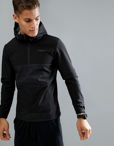 Худи из ткани Tech Dry с молнией 1/2 Jack &amp; Jones Tech - Черный