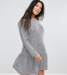 Свободное платье в клетку Junarose - Мульти