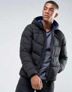 Стеганая куртка с капюшоном Jack &amp; Jones - Черный