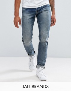 Суженные книзу джинсы Jack &amp; Jones TALL Intelligence - Синий