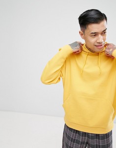 Oversize-худи желтого цвета ASOS - Желтый