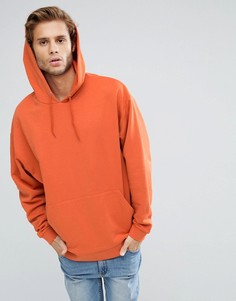 Худи свободного кроя ASOS - Оранжевый