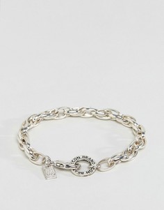 Серебристый браслет Icon Brand - Серебряный