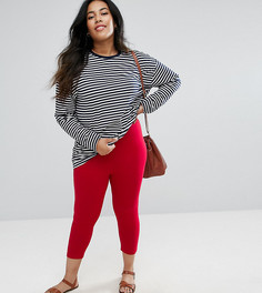 Укороченные леггинсы ASOS CURVE - Розовый