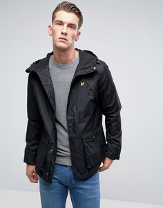 Черная куртка с флисовой подкладкой Lyle &amp; Scott - Черный