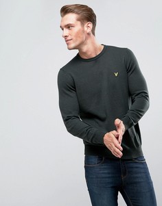 Джемпер цвета хаки с добавлением мериносовой шерсти Lyle &amp; Scott - Зеленый