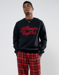 Свитшот с логотипом из шенили Billionaire Boys Club - Черный