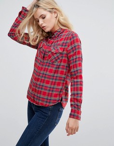 Рубашка в клетку Pepe Jeans Lua - Красный